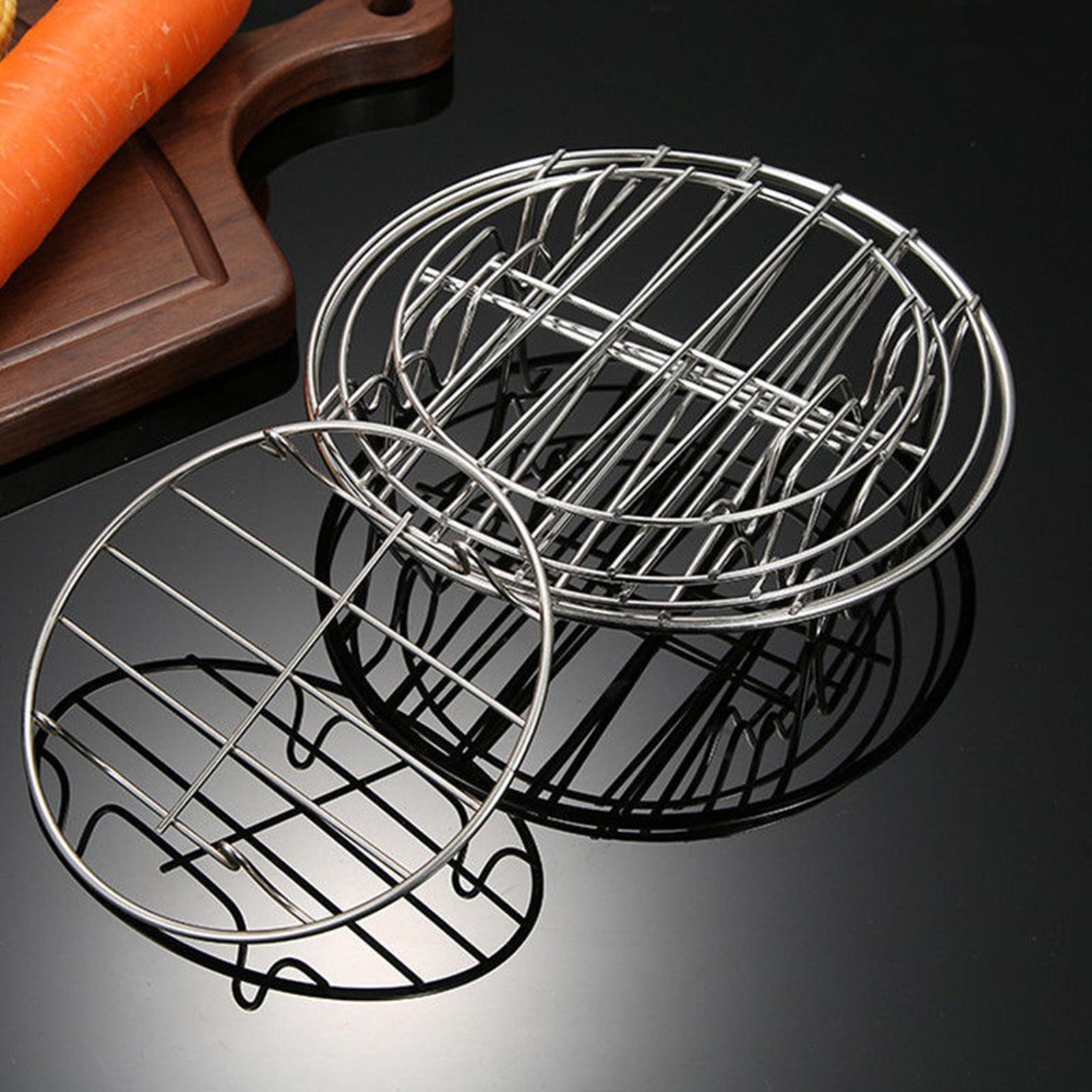 Commercial Kitchen Steamer - Round Cooling Rack Stainless Steel Cooking
