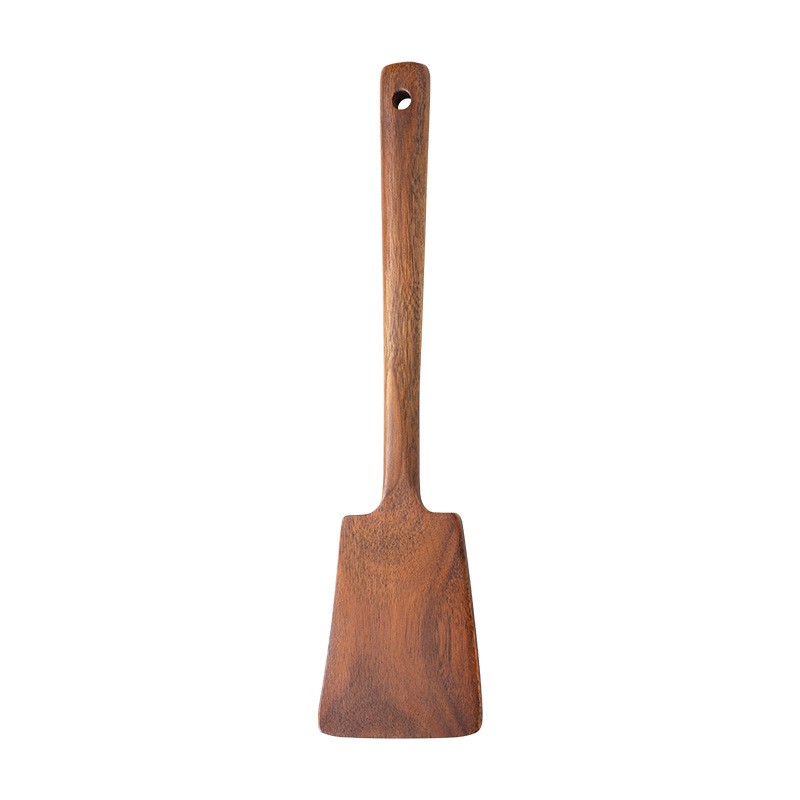 Commercial Kitchen Cooking - 1PC-Wooden spatula for non-stick pan; special