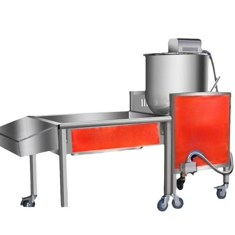 Commercial Popcorn Machine - 【New】220V LPG Commercial Spherical Butterfly Popcorn