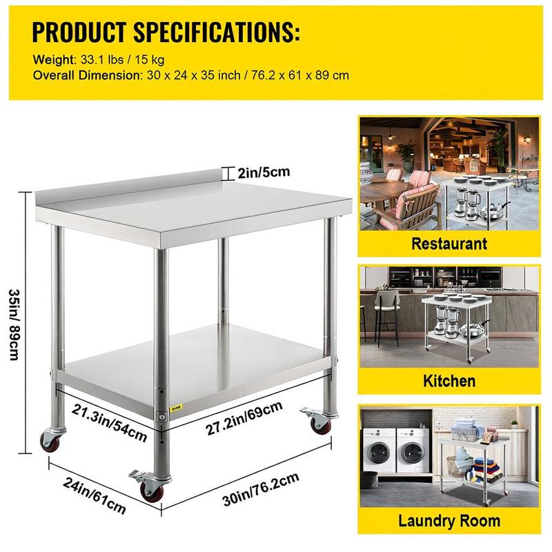 Metal Preparation Workbench 30 – Commercial Kitchen Hardware recenzja i cena