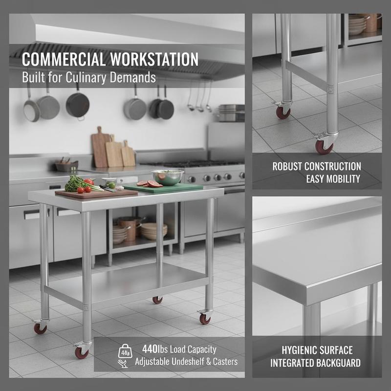 Metal Preparation Workbench 30 – Commercial Kitchen Hardware recenzja i cena