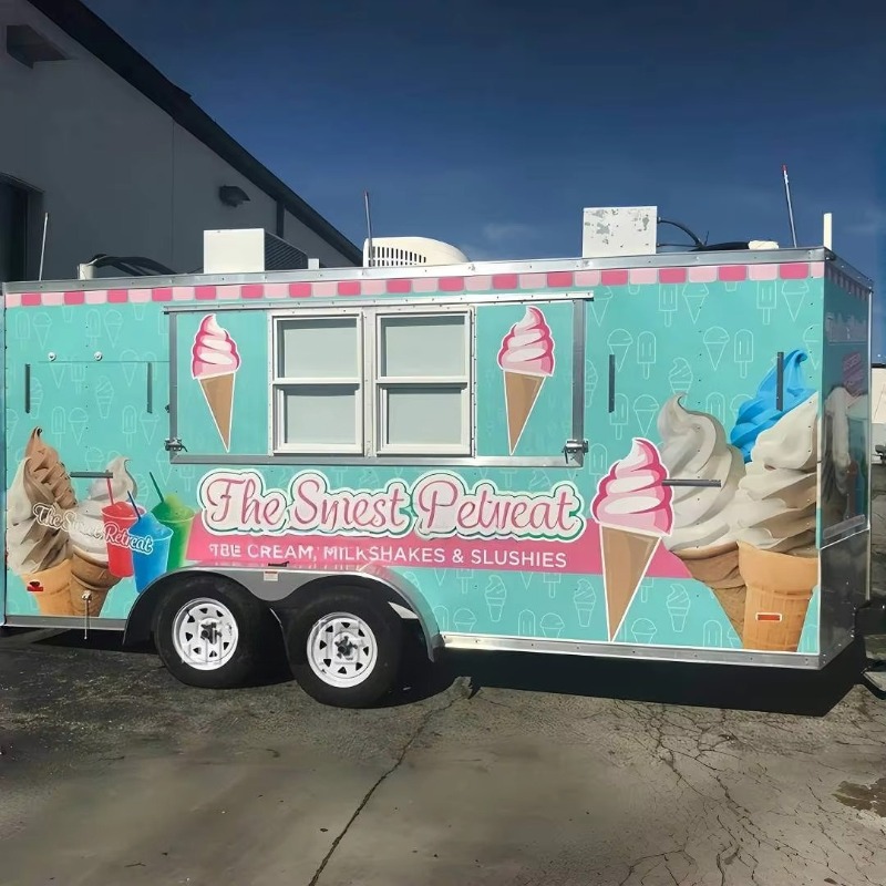 USA Approved Custom Food Trail – Commercial Kitchen Trailer recenzja i cena