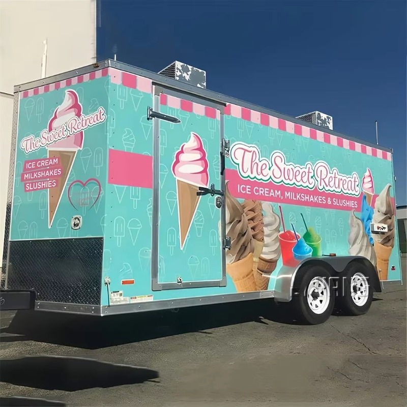 USA Approved Custom Food Trail – Commercial Kitchen Trailer recenzja i cena