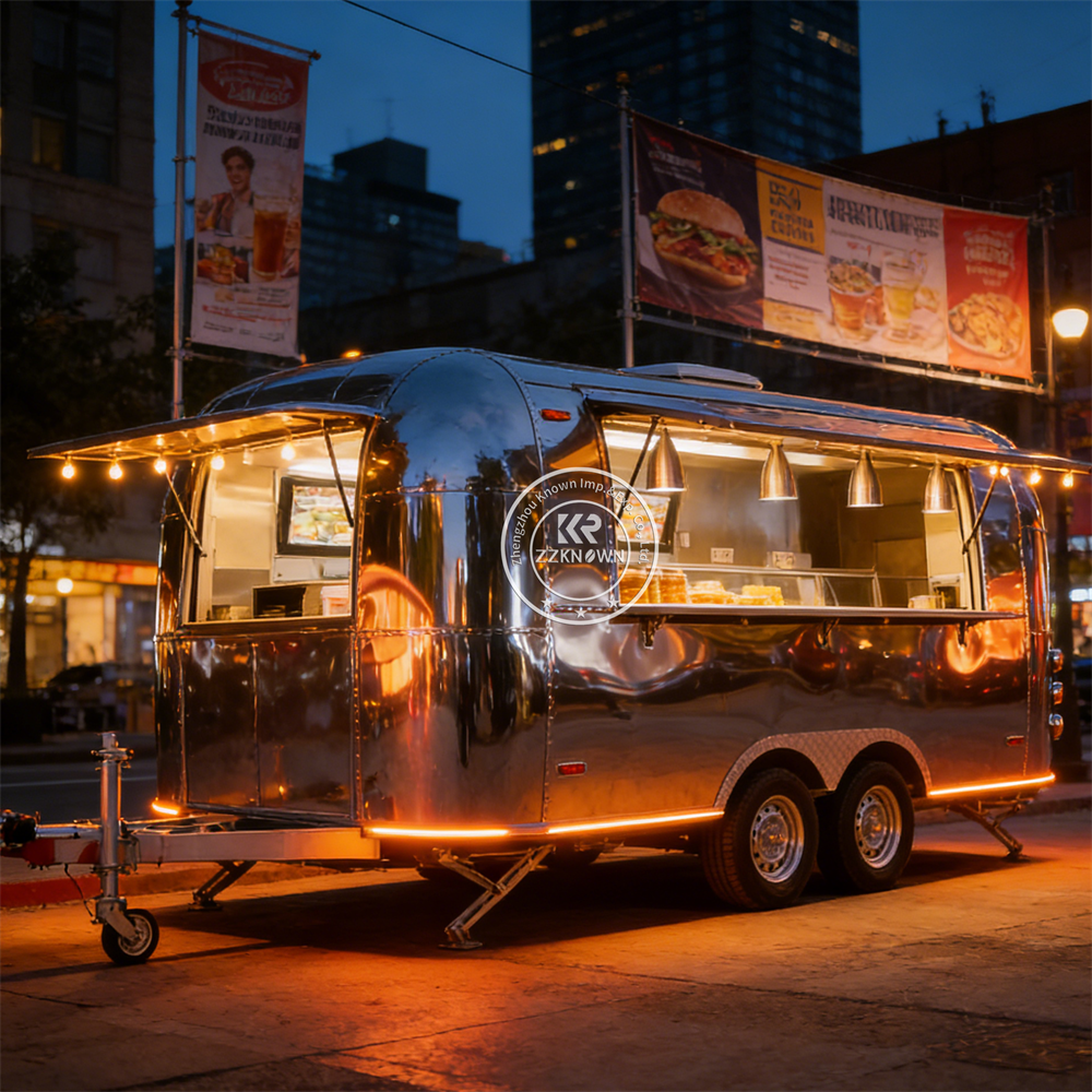 Commercial Pizza Coffee Truck  – Commercial Kitchen Trailer recenzja i cena