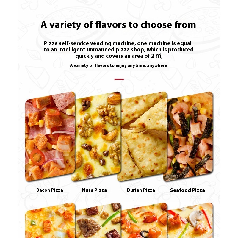Pizza Vending Machine, Pizza M – Commercial Popcorn Machine recenzja i cena