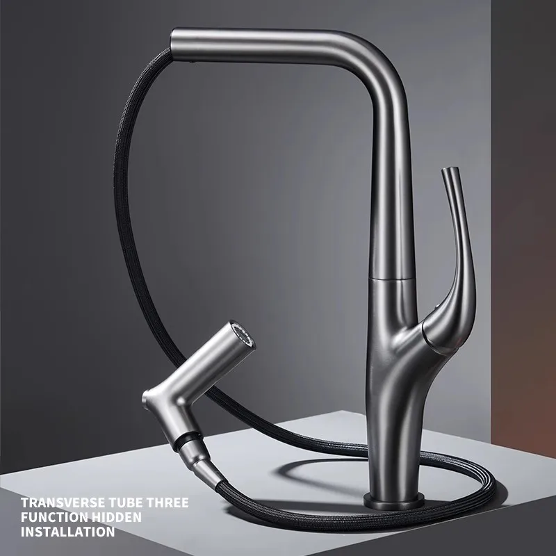 Pull Out Water Filter Tap Bras – Commercial Kitchen Mixer Tap recenzja i cena