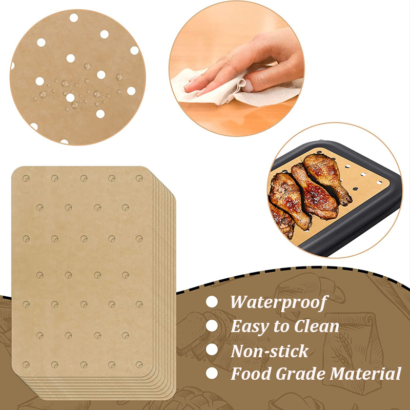 100Pcs Air Fryer Paper Disposa – Commercial Kitchen Steamer recenzja i cena