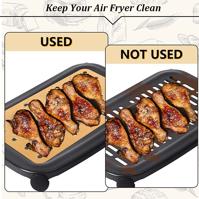 100Pcs Air Fryer Paper Disposa – Commercial Kitchen Steamer recenzja i cena