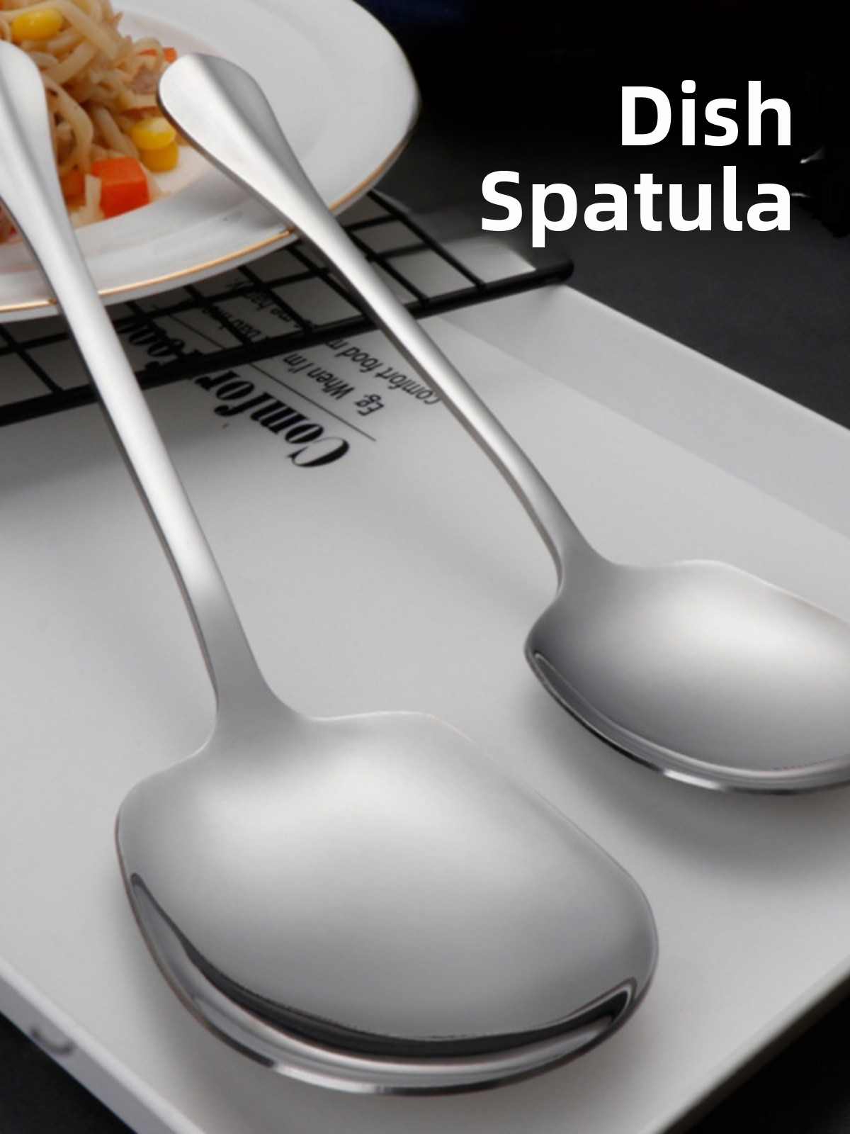 Large Stainl Steel Serving Spo – Commercial Kitchen Utensils recenzja i cena