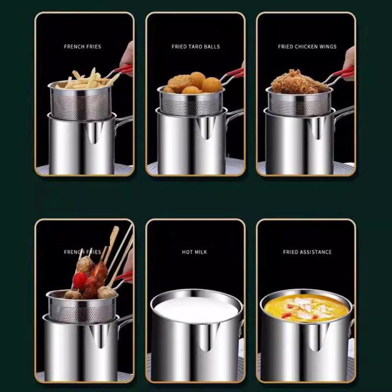 304 Stainless Steel Deep Fryer – Commercial Kitchen Cooking recenzja i cena