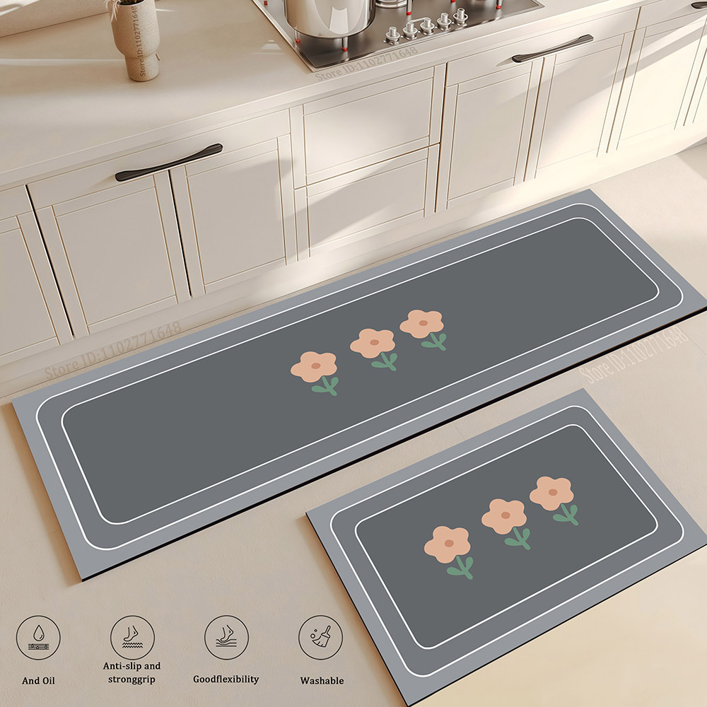 Flower Kitchen Mat Anti-Fatigu – Kitchen Flooring Commercial recenzja i cena