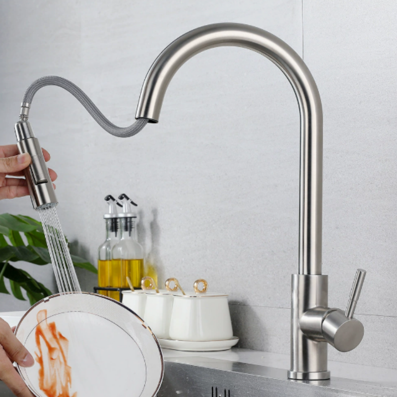 Modern Matte Black Kitchen Fau – Commercial Kitchen Mixer Tap recenzja i cena