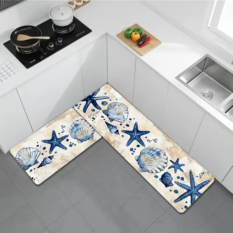 Beach Sea Star Shell Kitchen M – Kitchen Flooring Commercial recenzja i cena