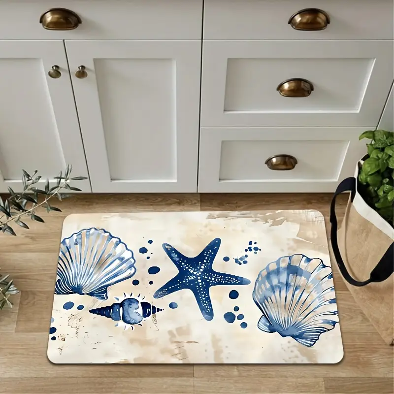 Beach Sea Star Shell Kitchen M – Kitchen Flooring Commercial recenzja i cena