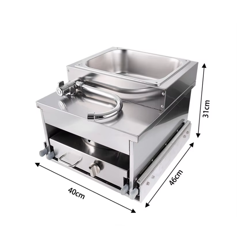 RV Pull-out Gas Stove With Sin – Commercial Kitchen Burner recenzja i cena