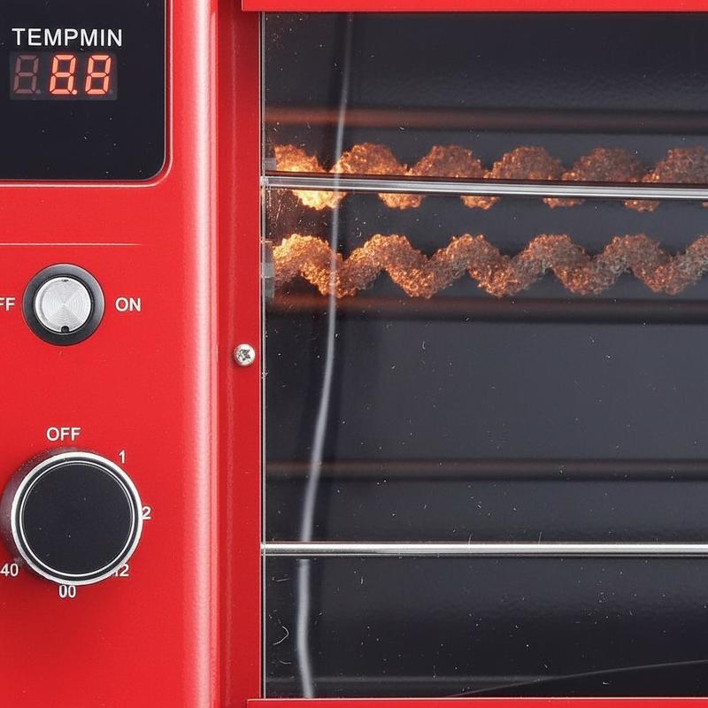 Automatic Meat Roaster 21.2x19 – Commercial Kitchen Broiler recenzja i cena