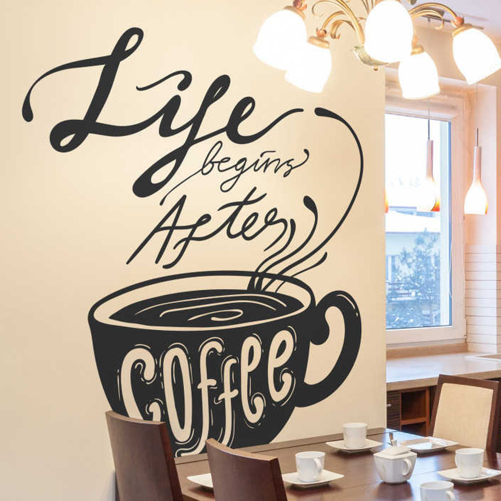 Life Begins After Coffee Mugs  – Commercial Kitchen Tiles recenzja i cena