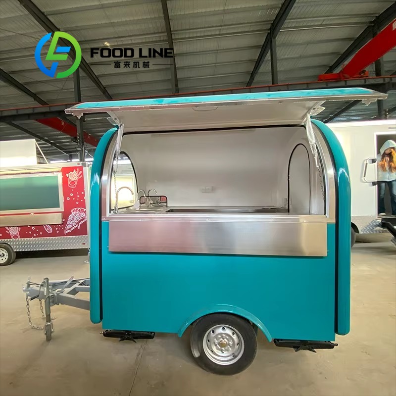 Customized Round Popular Small – Commercial Kitchen Trailer recenzja i cena