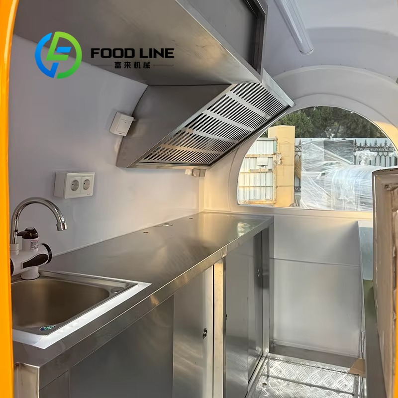 Customized Round Popular Small – Commercial Kitchen Trailer recenzja i cena