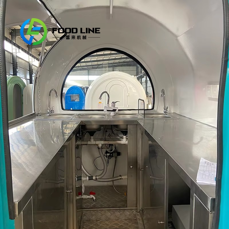 Customized Round Popular Small – Commercial Kitchen Trailer recenzja i cena
