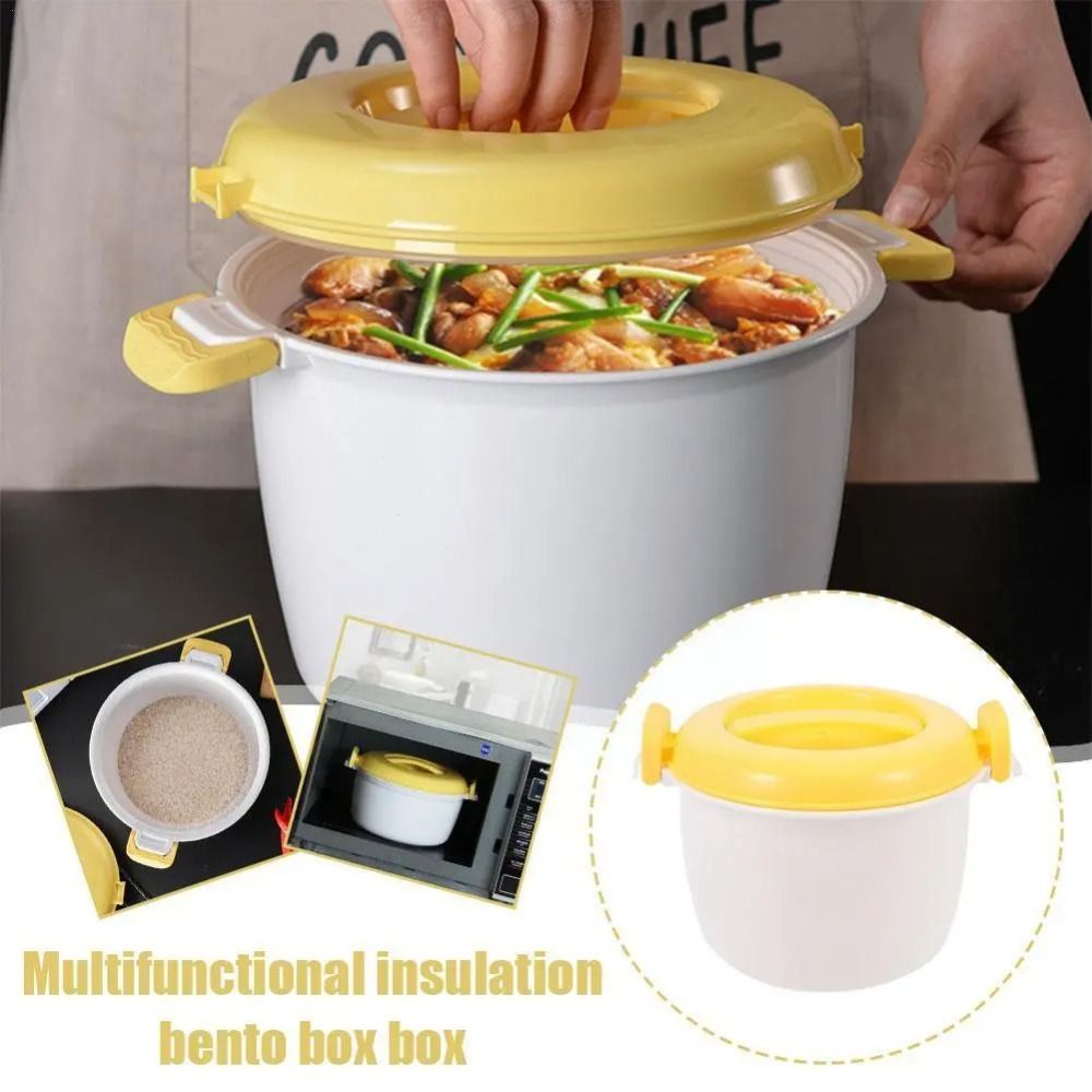 Portable Microwave Rice Cooker – Commercial Kitchen Steamer recenzja i cena