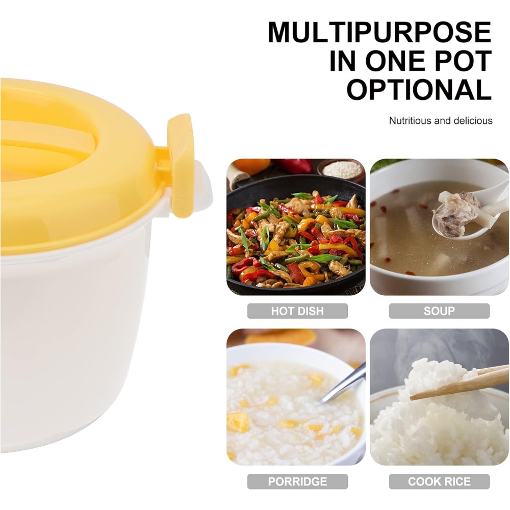 Portable Microwave Rice Cooker – Commercial Kitchen Steamer recenzja i cena