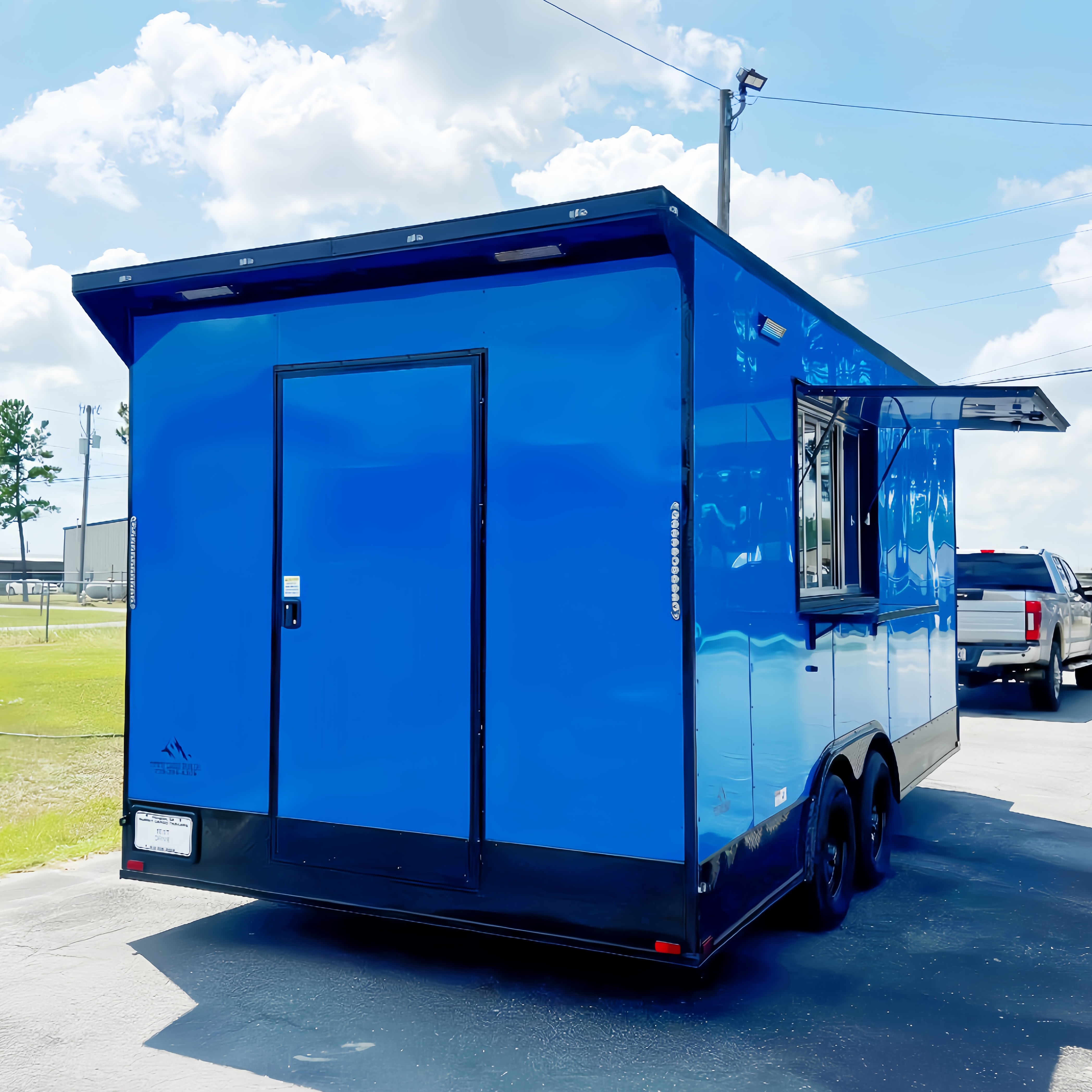 Outdoor Food Truck Trailer wit – Commercial Kitchen Trailer recenzja i cena