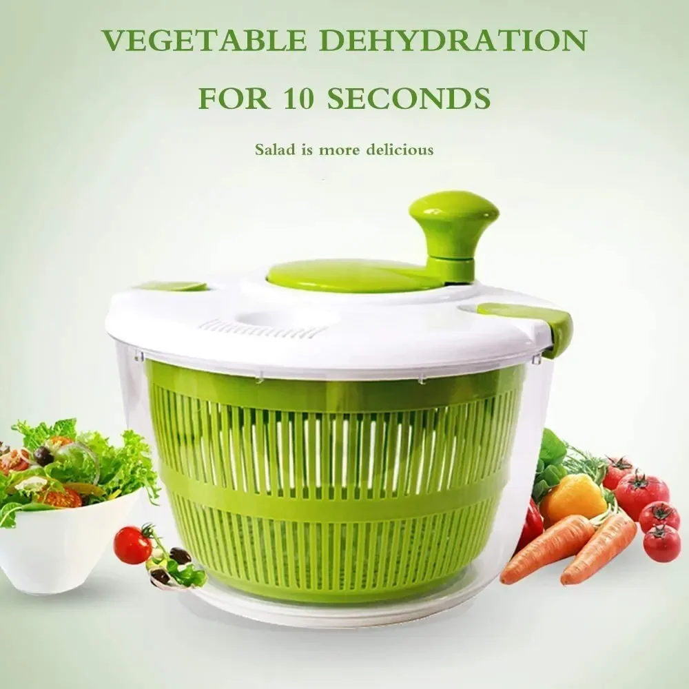 Salad Spinner Dryer Vegetable  – Commercial Kitchen Steamer recenzja i cena