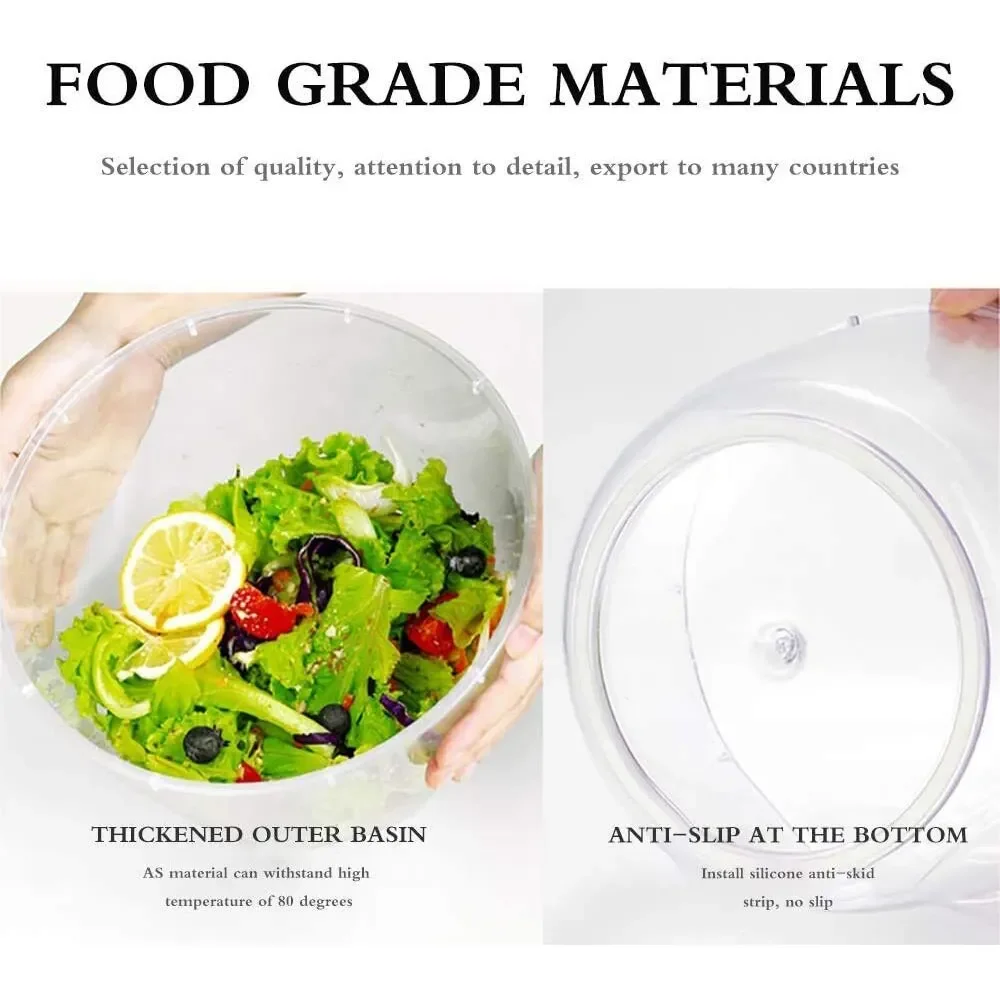 Salad Spinner Dryer Vegetable  – Commercial Kitchen Steamer recenzja i cena