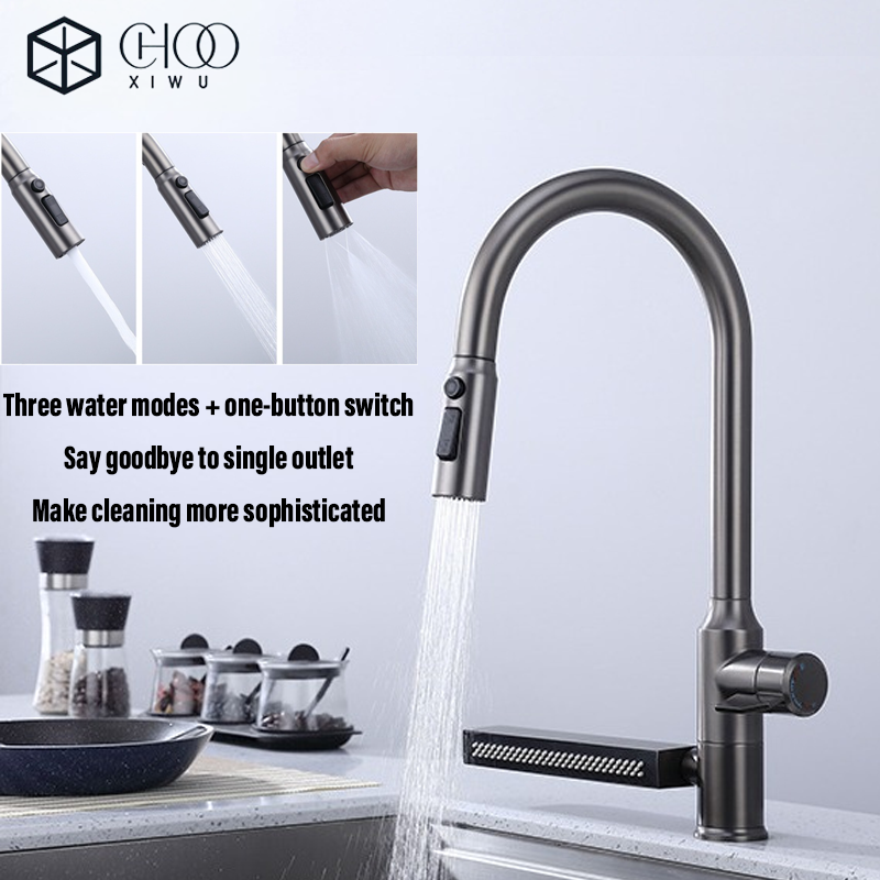 CHOOXI WU-Black Kitchen Faucet – Commercial Kitchen Mixer Tap recenzja i cena