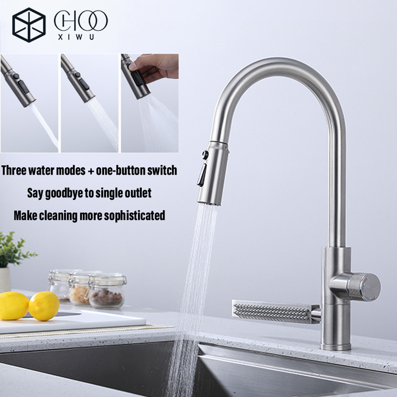 CHOOXI WU-Black Kitchen Faucet – Commercial Kitchen Mixer Tap recenzja i cena