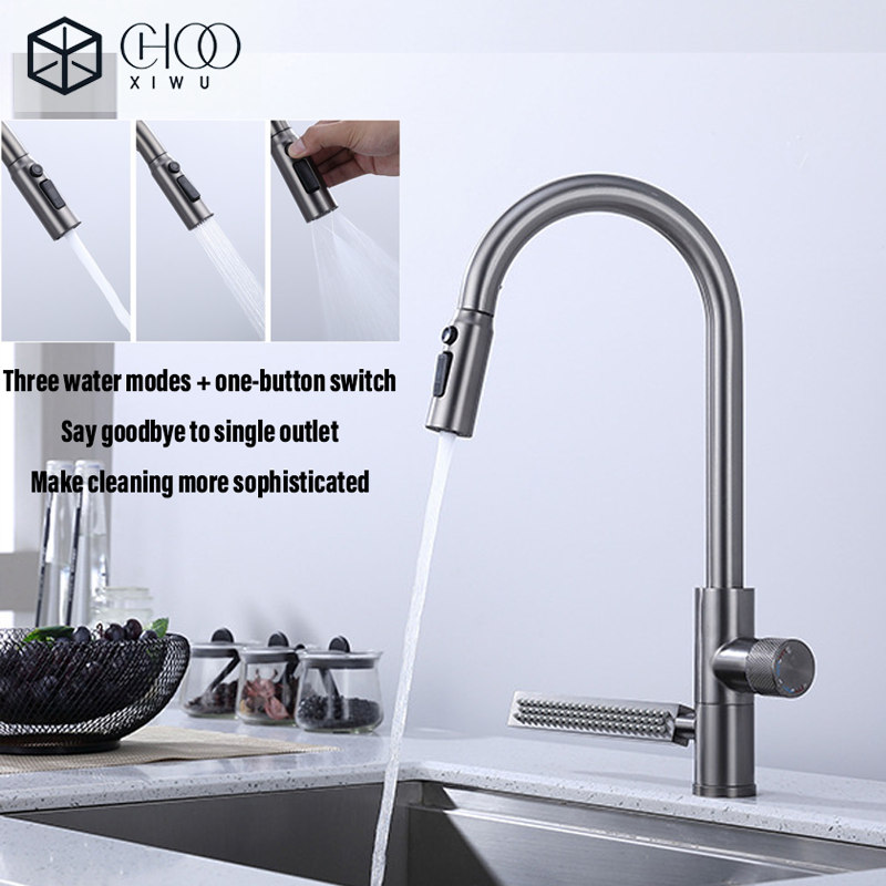 CHOOXI WU-Black Kitchen Faucet – Commercial Kitchen Mixer Tap recenzja i cena