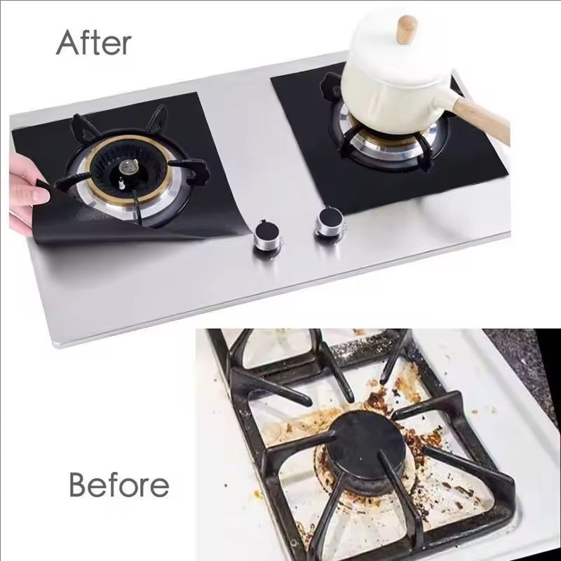 4/8Pcs Gas Stove Protector Coo – Commercial Kitchen Burner recenzja i cena