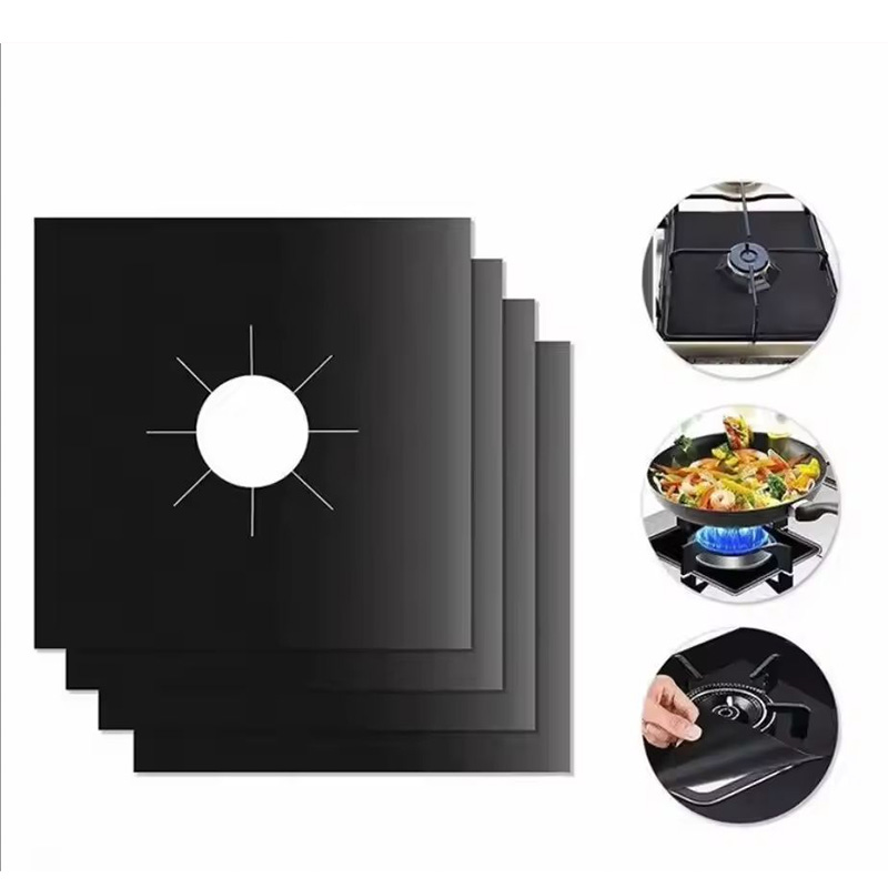 4/8Pcs Gas Stove Protector Coo – Commercial Kitchen Burner recenzja i cena