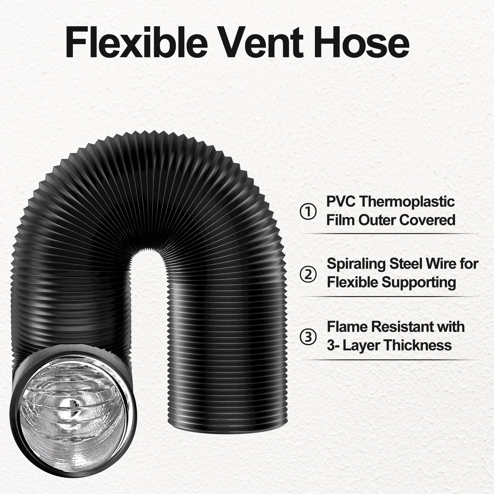 4 inch Dryer Vent Hose with 2  – Commercial Kitchen Ventilation recenzja i cena