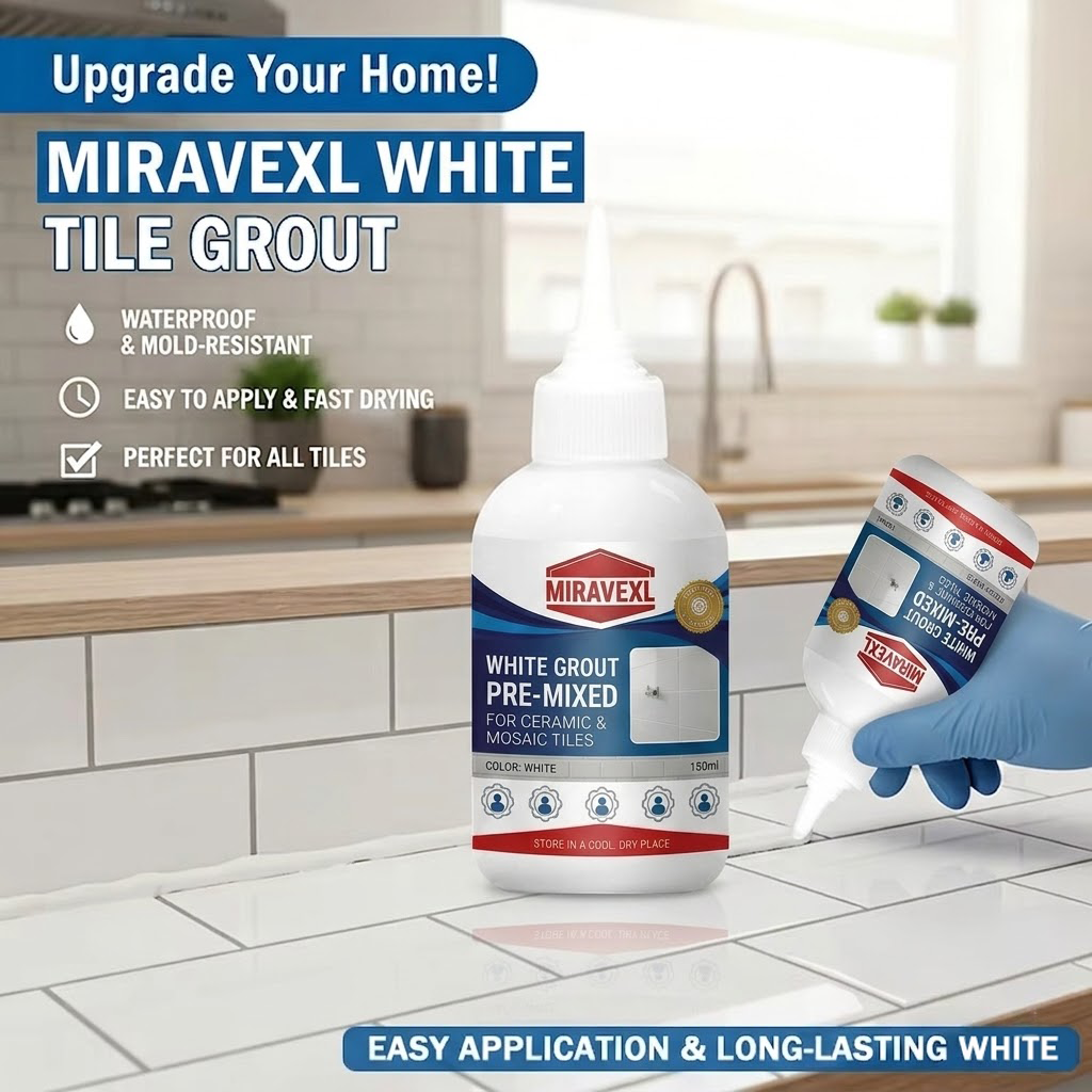 Premium White Tile Grout, Anti – Commercial Kitchen Tiles recenzja i cena