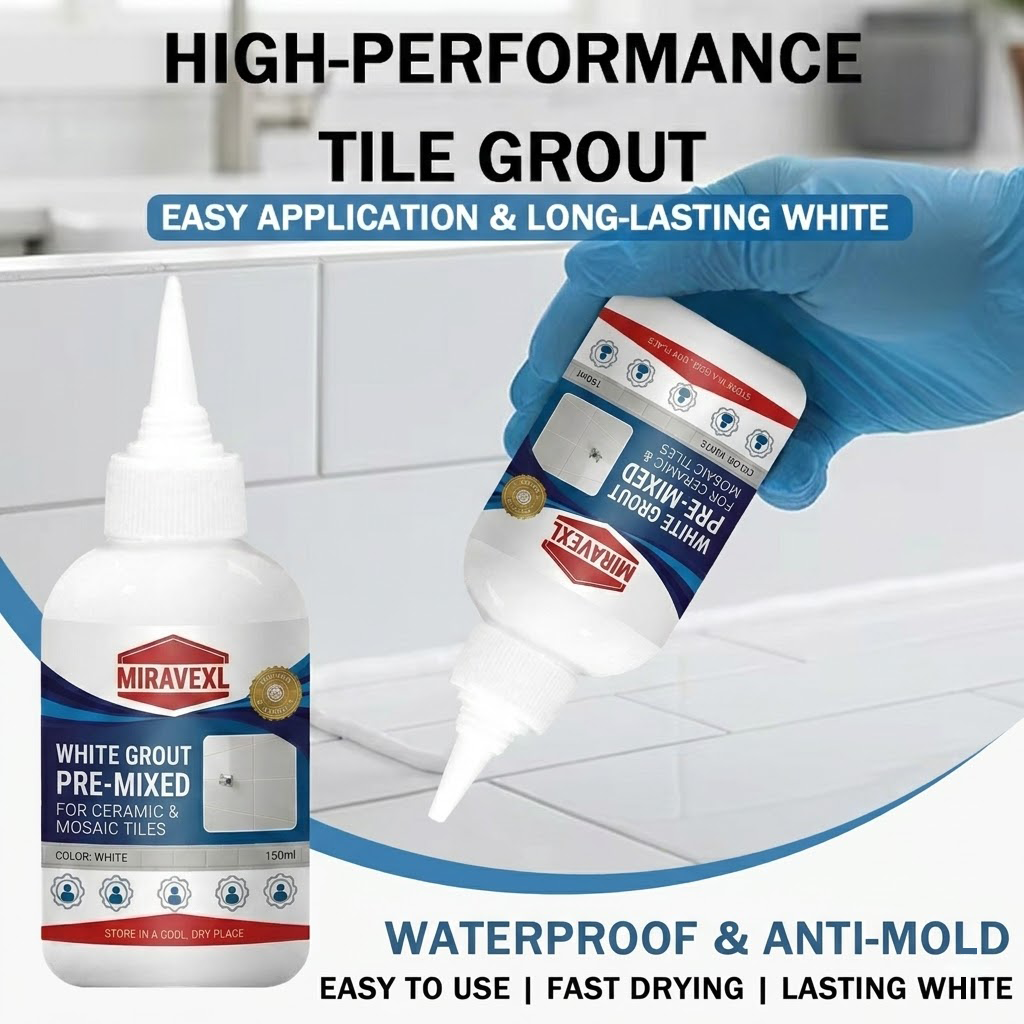 Premium White Tile Grout, Anti – Commercial Kitchen Tiles recenzja i cena