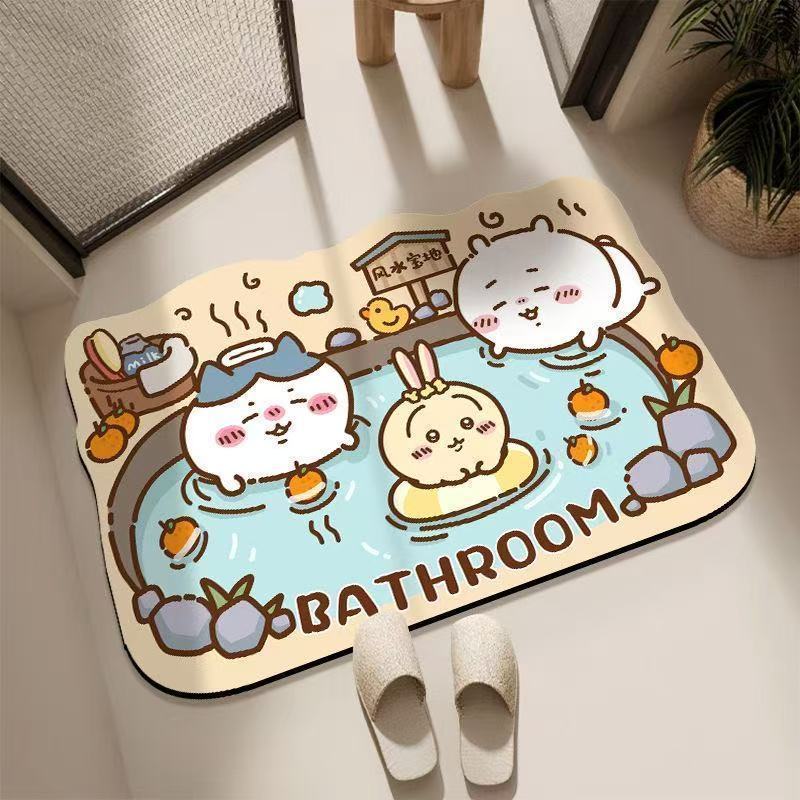 Chiikawa Floor Mat Quick-dryin – Kitchen Flooring Commercial recenzja i cena