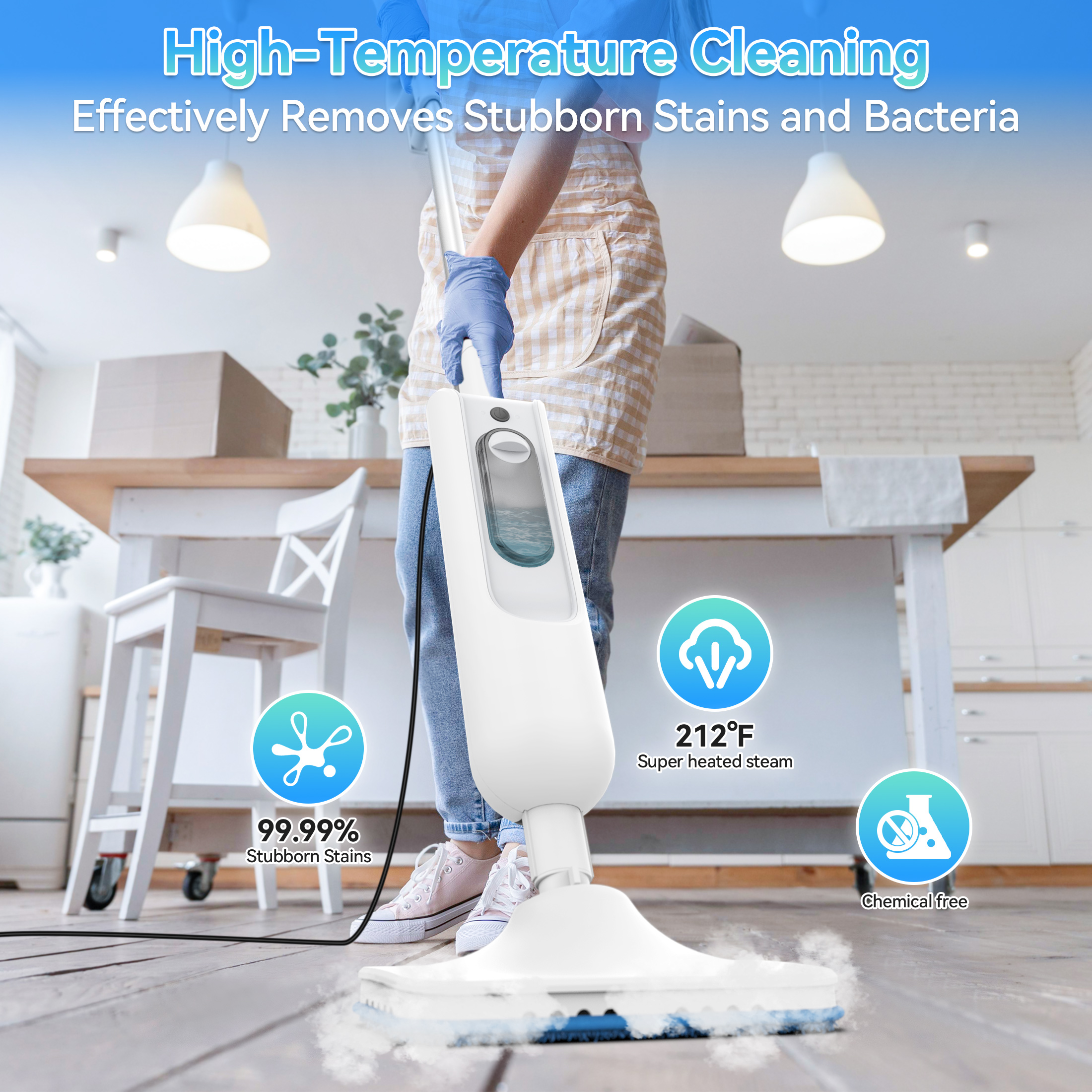 INSE Powerful Steam Mop High T – Kitchen Flooring Commercial recenzja i cena