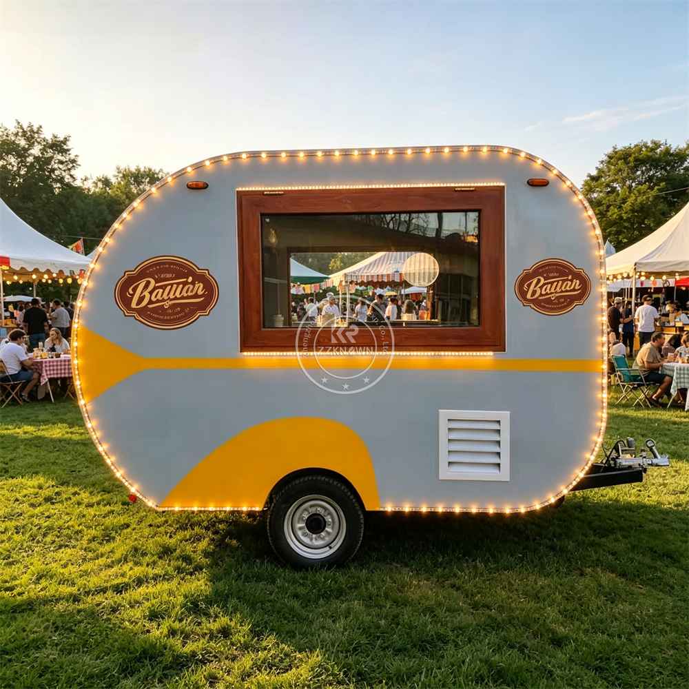 Stainless Steel Mobile Food Tr – Commercial Kitchen Trailer recenzja i cena