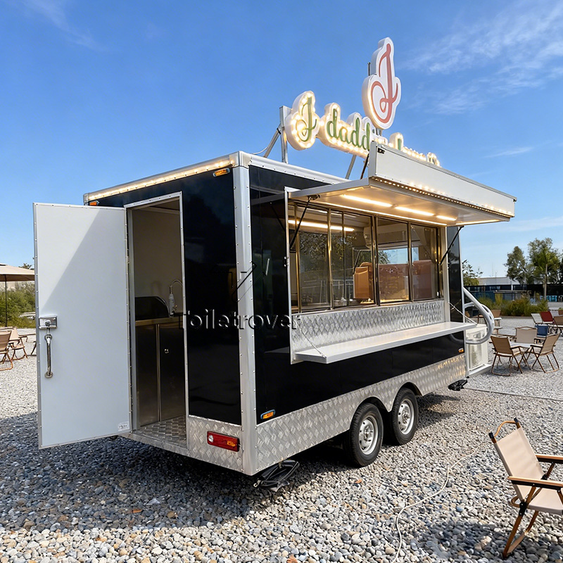 Cheap Food Truck Carts Customi – Commercial Kitchen Trailer recenzja i cena