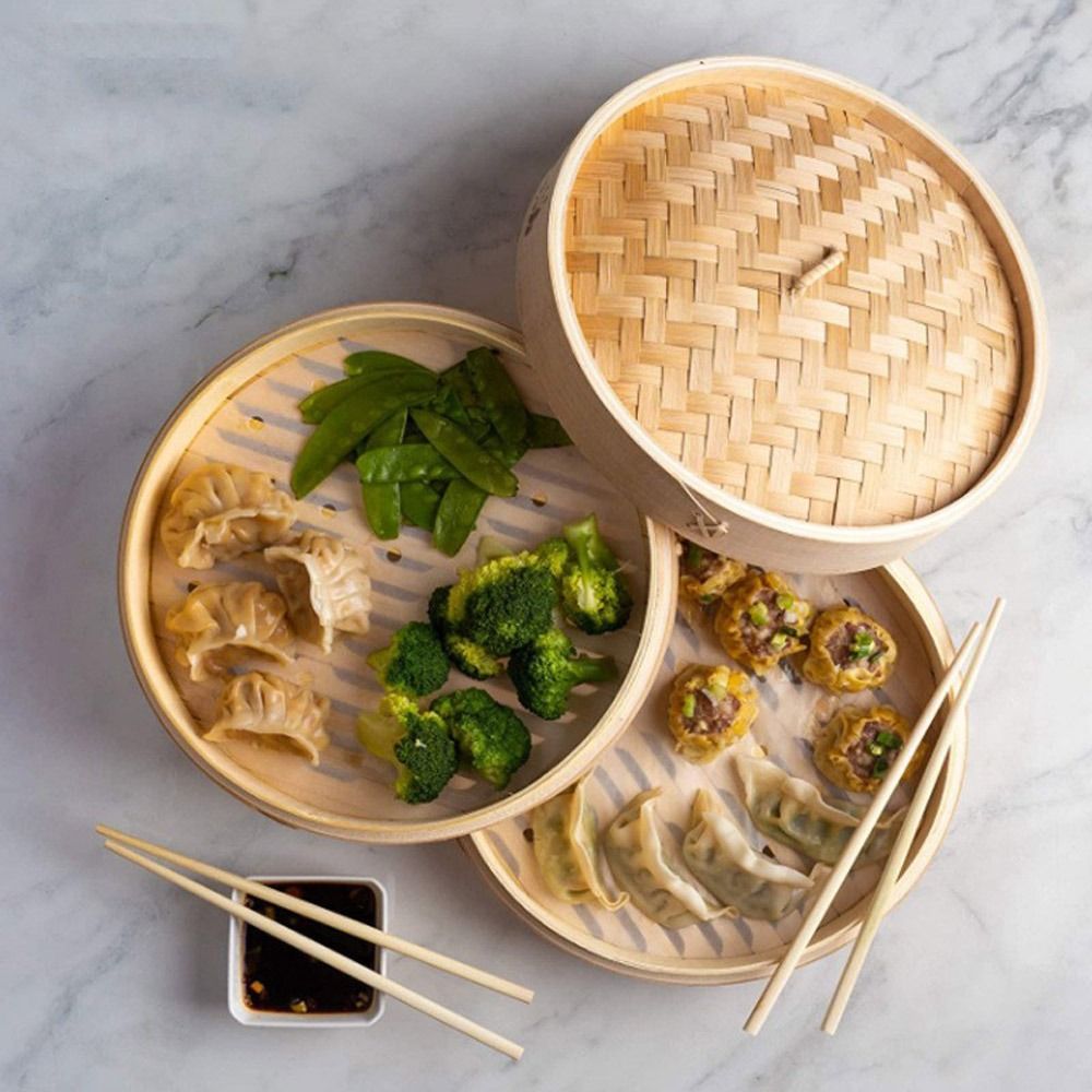Chinese Steamer Bamboo Steamer – Commercial Kitchen Steamer recenzja i cena