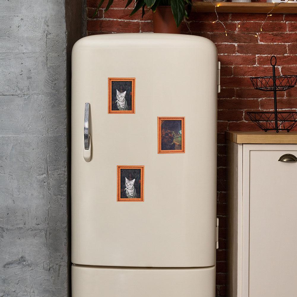 Quirky Smoking Cat Wooden Fram – Commercial Kitchen Fridge recenzja i cena