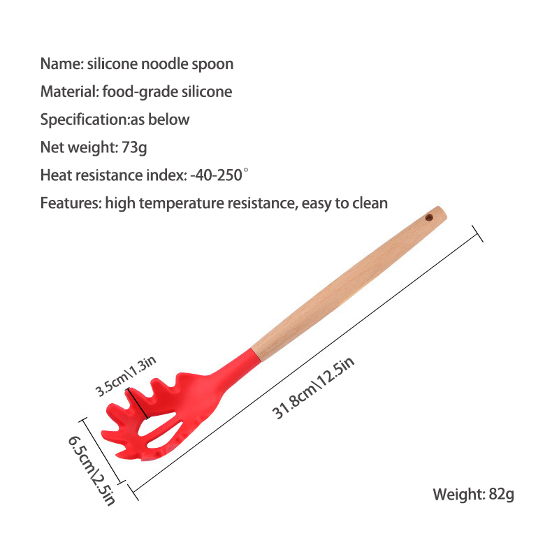 Silicone Noodle Scoop Spaghett – Commercial Kitchen Utensils recenzja i cena
