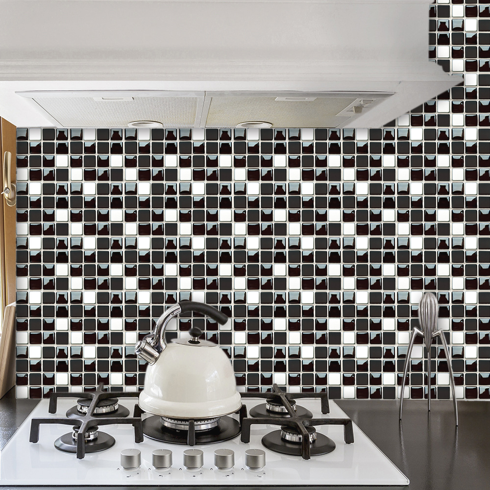Black & White Marble Mosaic Ti – Commercial Kitchen Tiles recenzja i cena