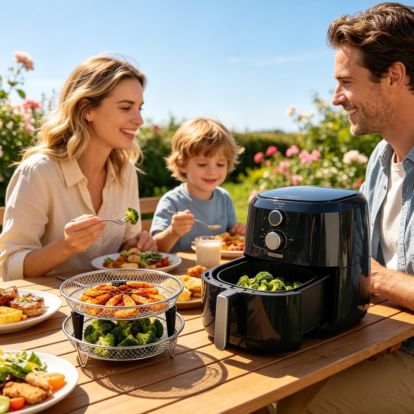 Air Fryer Accessories Stainles – Commercial Kitchen Steamer recenzja i cena