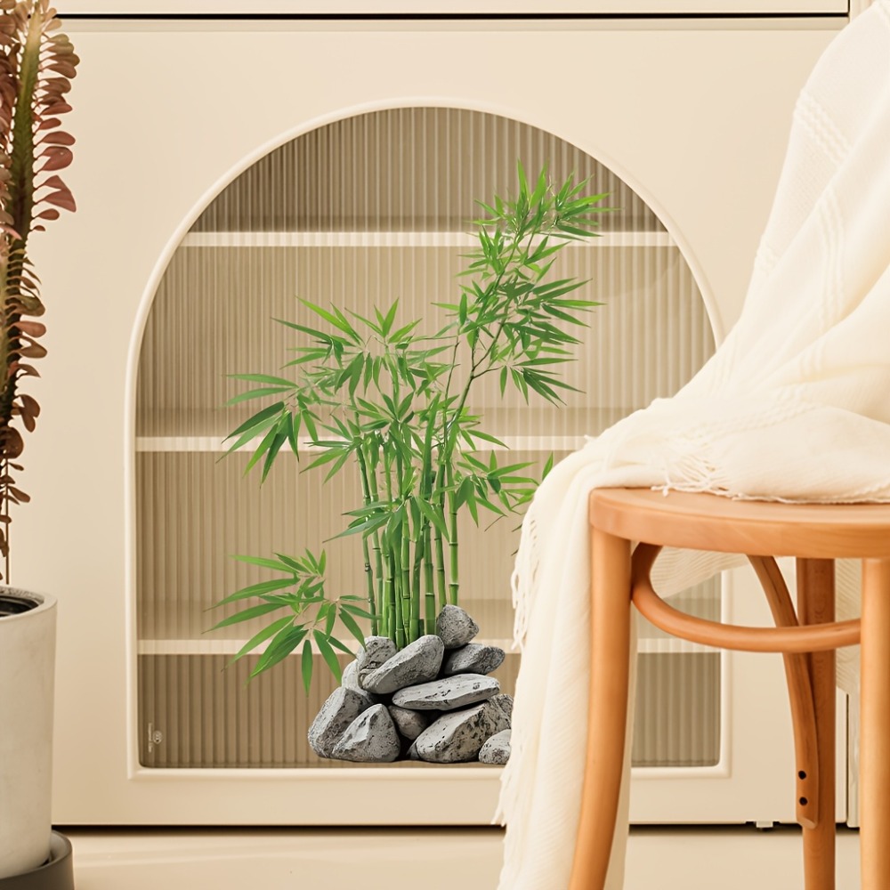 Watercolor Green Bamboo Leaf P – Commercial Kitchen Tiles recenzja i cena