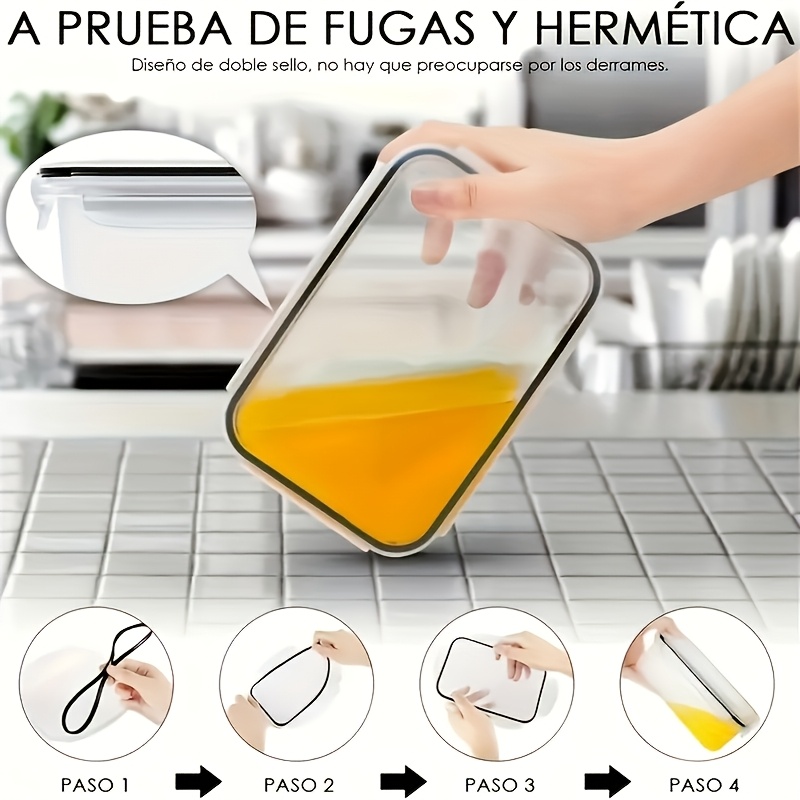 8Pcs Set Includes 4 Containers – Commercial Kitchen Organiser recenzja i cena
