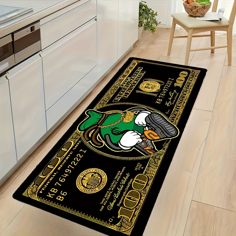 $100 Bill Pattern Area Rug,Sof – Commercial Kitchen Ideas recenzja i cena
