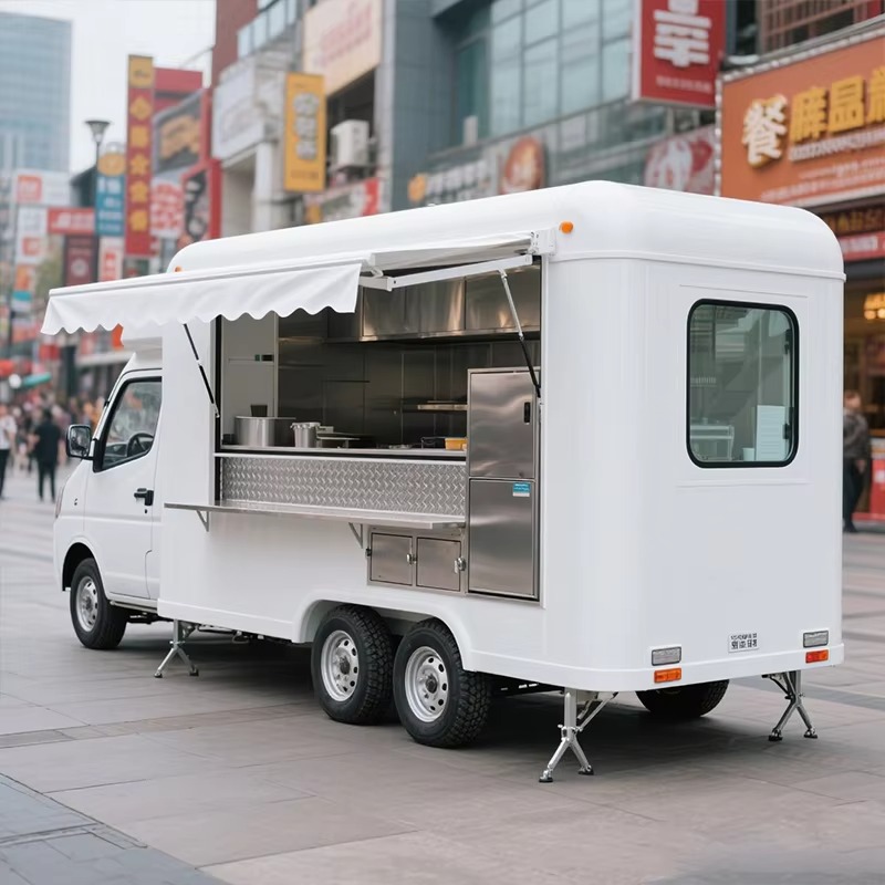 Hot Dog BBQ Mobile Kitchen Tra – Commercial Kitchen Trailer recenzja i cena